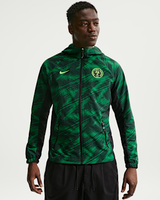 Nigeria AWF Men's Nike Football Woven Jacket. Nike CA